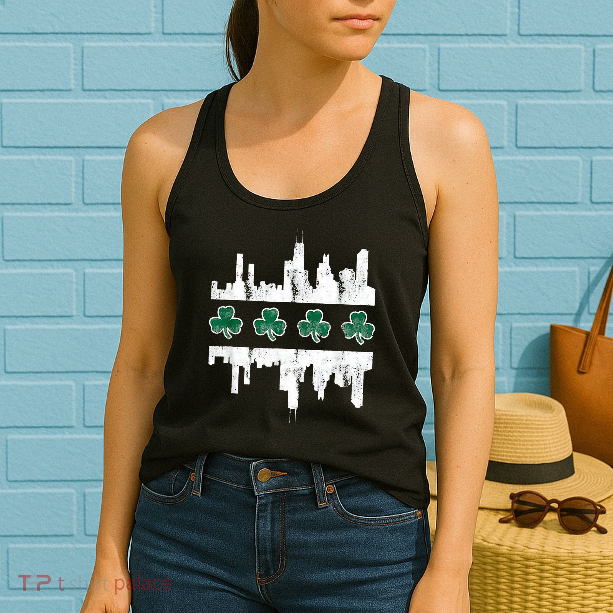 Chirish Southside Irish St Patricks Day Chicago Women's Tank Top