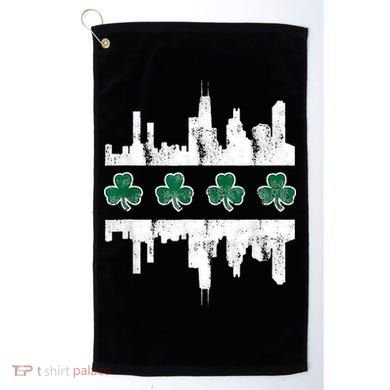 Chirish Southside Irish St Patricks Day Chicago Golf Towel