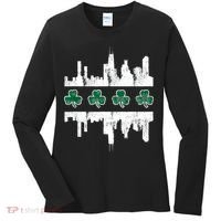 Chirish Southside Irish St Patricks Day Chicago Women's Long Sleeve Shirt thumb 0