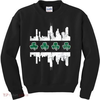 Chirish Southside Irish St Patricks Day Chicago Kids Sweatshirt