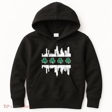 Chirish Southside Irish St Patricks Day Chicago Kids Hoodie