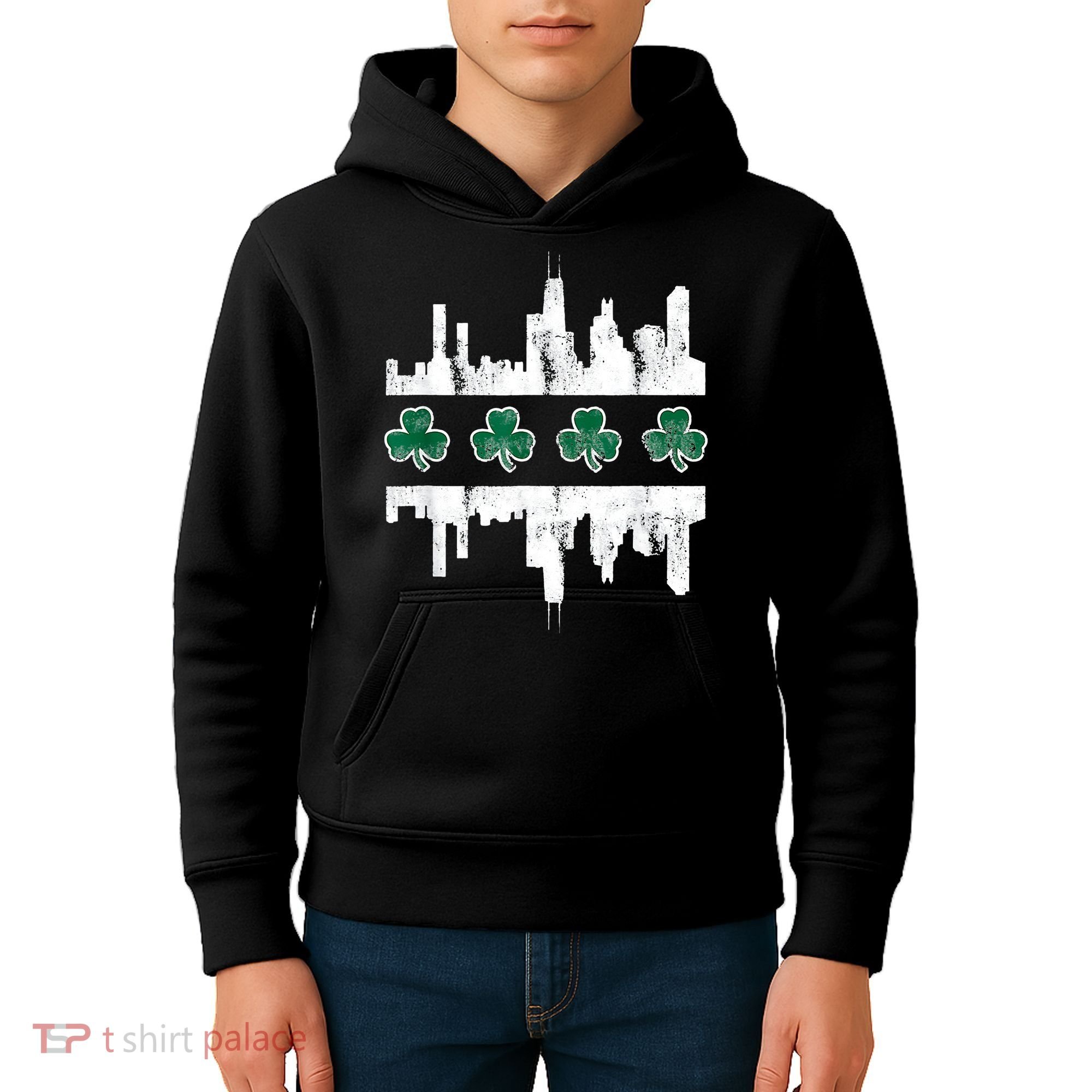 Chirish Southside Irish St Patricks Day Chicago Kids Hoodie