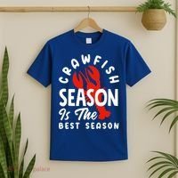 Crawfish Season Is The Best Season Cajunstyle Cool Gift T-Shirt thumb 2