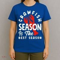 Crawfish Season Is The Best Season Cajunstyle Cool Gift T-Shirt thumb 4