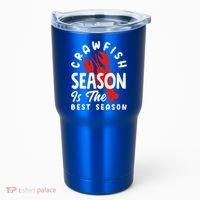 Crawfish Season Is The Best Season Cajunstyle Cool Gift Tumbler thumb 0