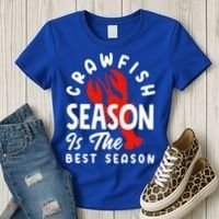 Crawfish Season Is The Best Season Cajunstyle Cool Gift Women's T-Shirt thumb 3