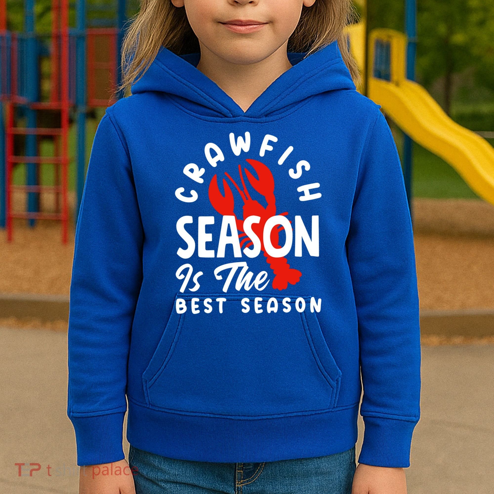 Crawfish Season Is The Best Season Cajunstyle Cool Gift Kids Hoodie