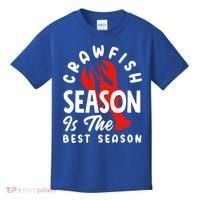 Crawfish Season Is The Best Season Cajunstyle Cool Gift Kids T-Shirt thumb 0