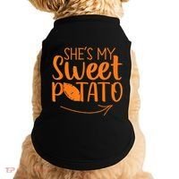 Couples She Is My Sweet Potato I Yam Doggie Tank thumb 0