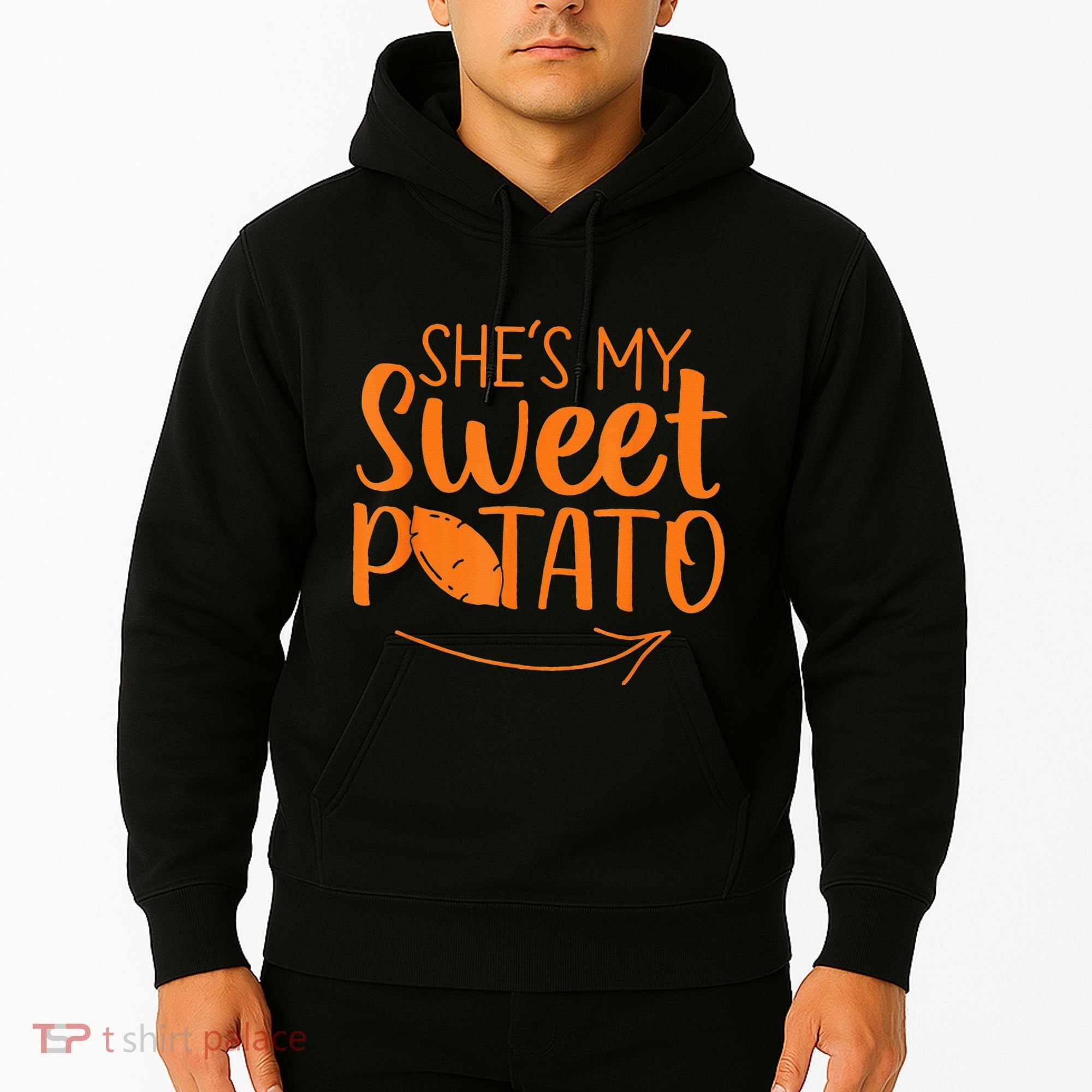 Couples She Is My Sweet Potato I Yam Hoodie