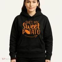 Couples She Is My Sweet Potato I Yam Hoodie thumb 5