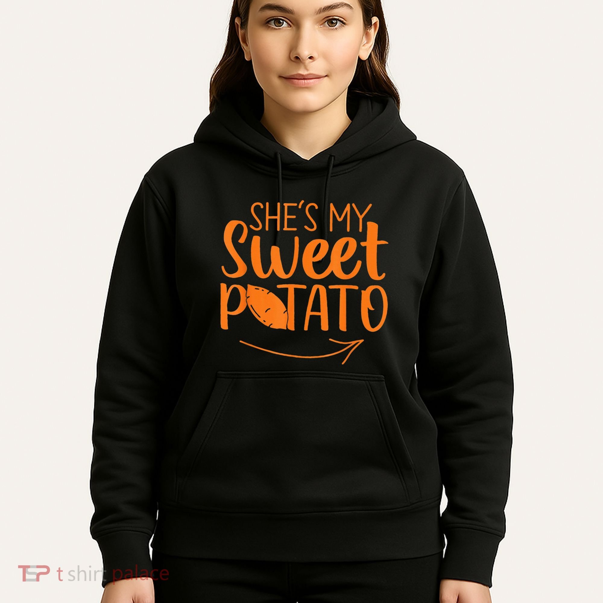Couples She Is My Sweet Potato I Yam Hoodie