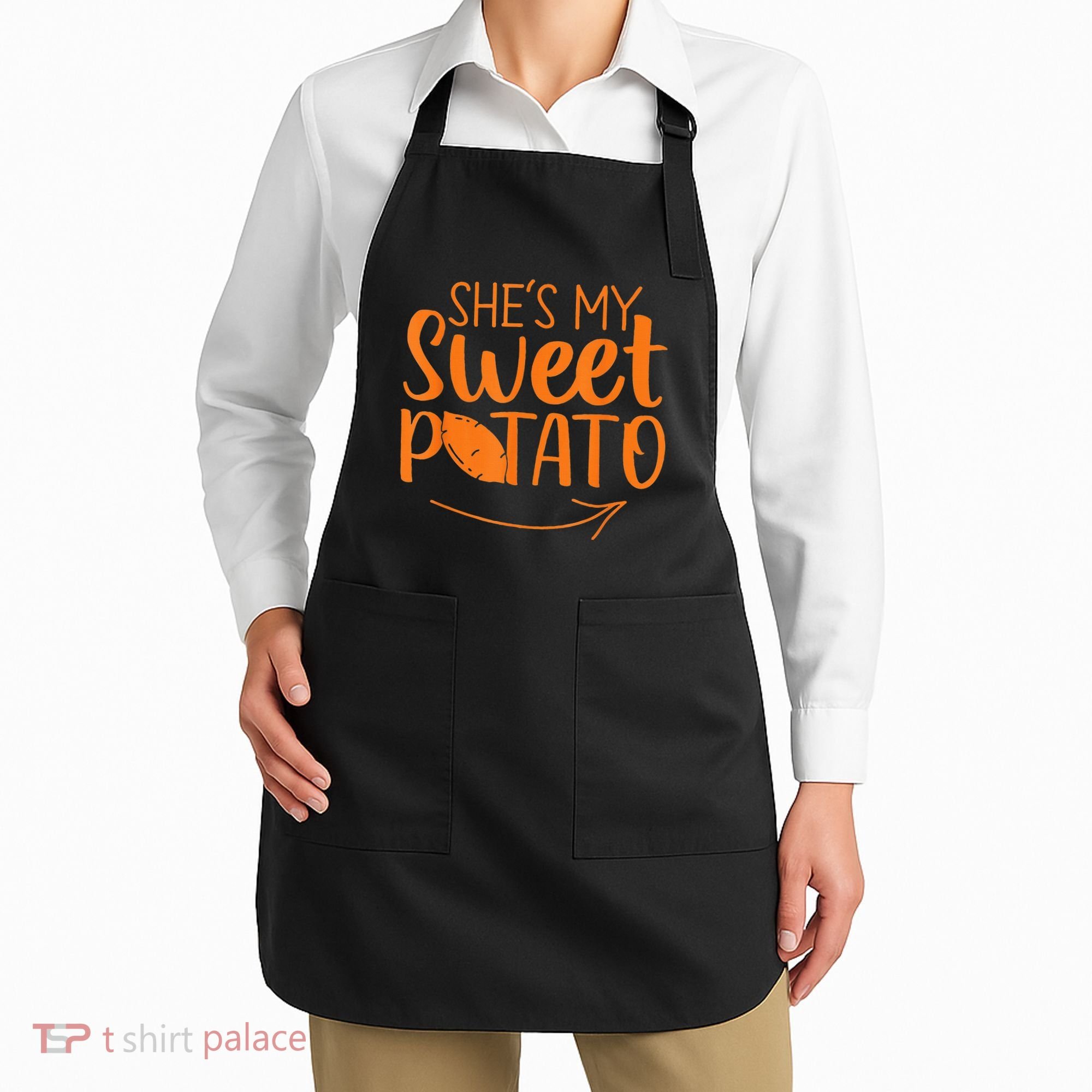 Couples She Is My Sweet Potato I Yam Apron