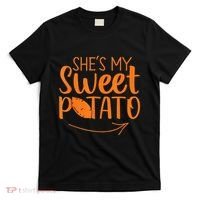 Couples She Is My Sweet Potato I Yam T-Shirt thumb 0