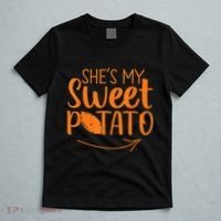 Couples She Is My Sweet Potato I Yam T-Shirt thumb 5