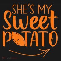 Couples She Is My Sweet Potato I Yam Women's Hoodie thumb 2