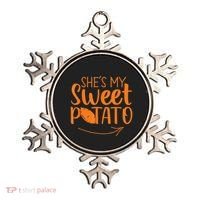 Couples She Is My Sweet Potato I Yam Ornament thumb 0