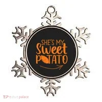 Couples She Is My Sweet Potato I Yam Ornament thumb 0