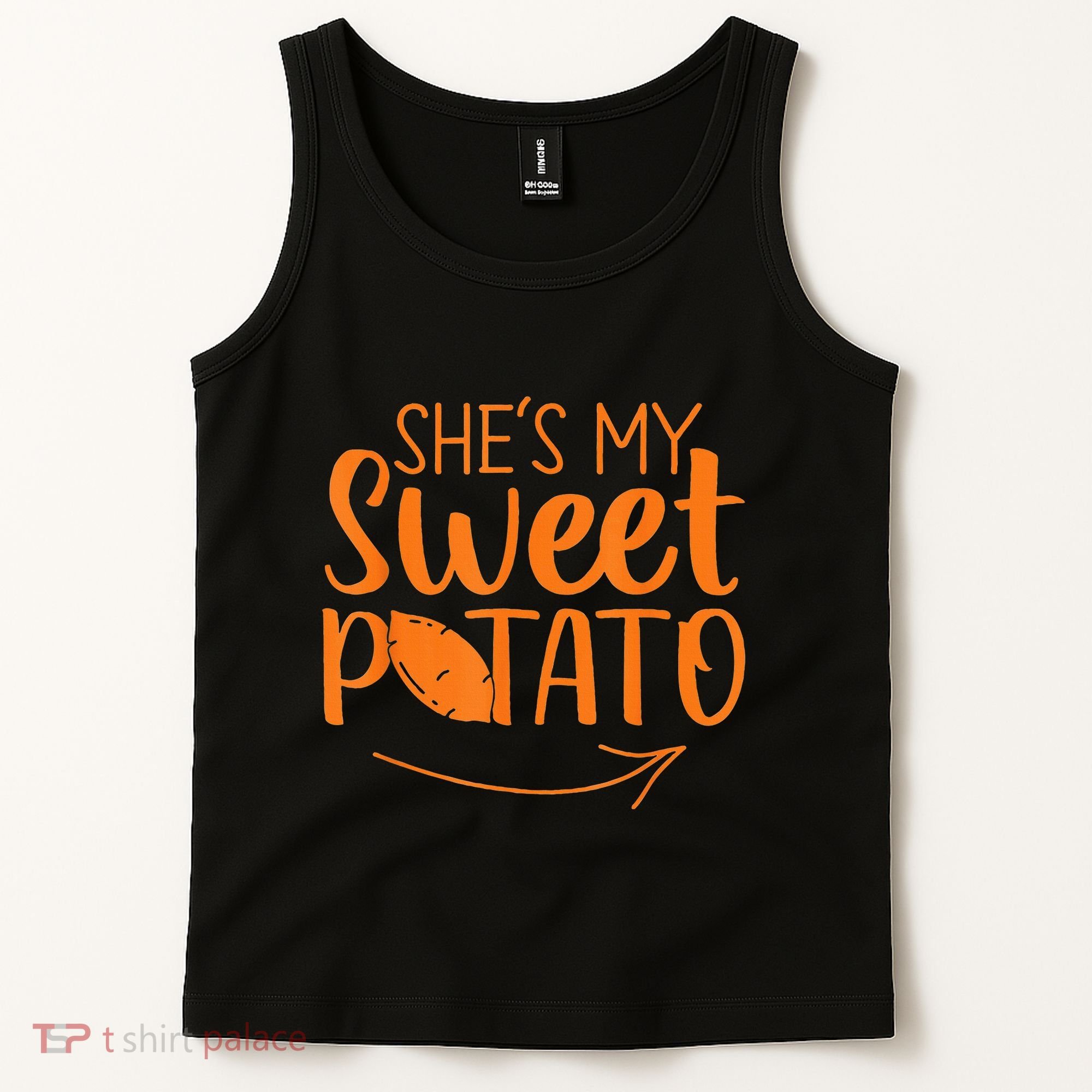 Couples She Is My Sweet Potato I Yam Tank Top