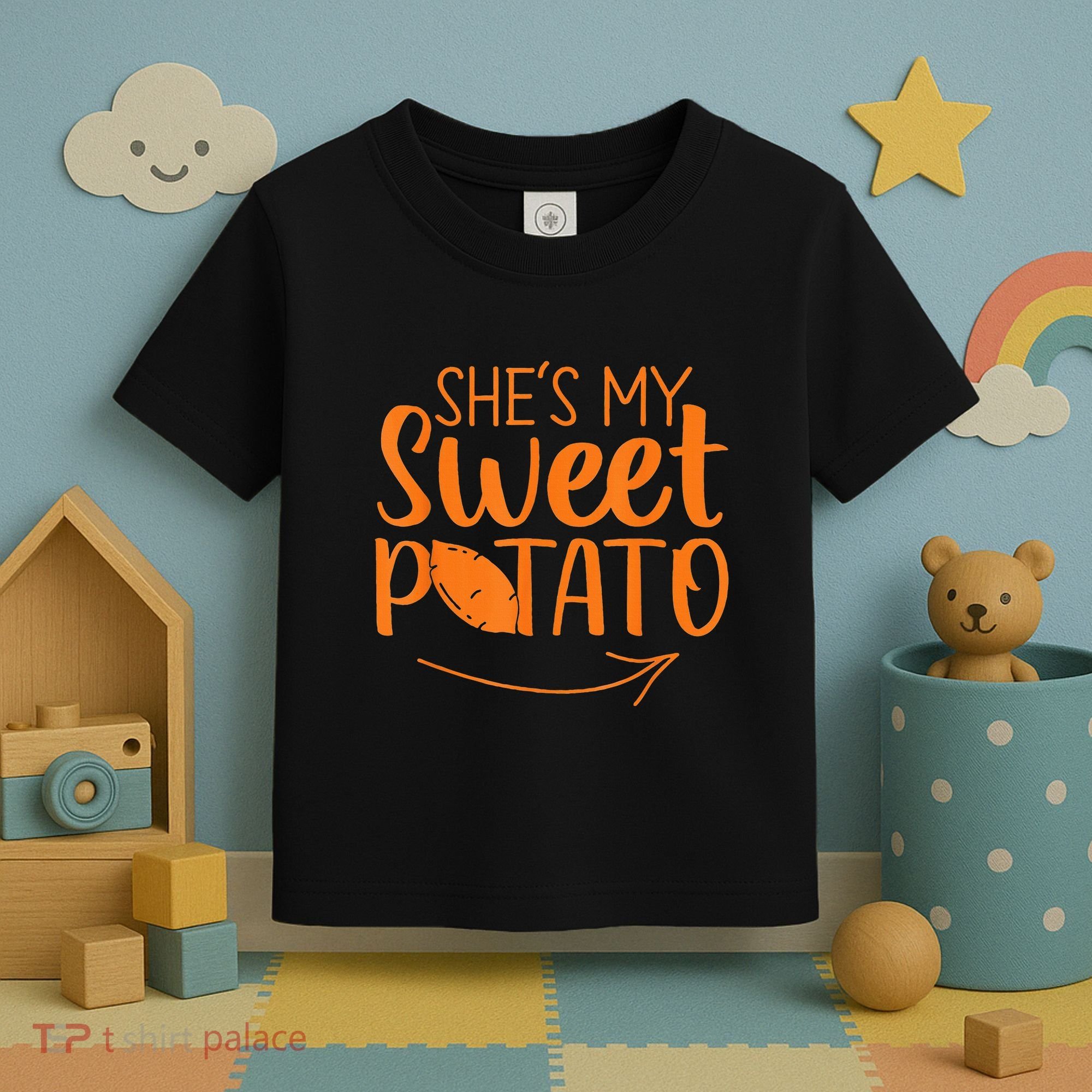Couples She Is My Sweet Potato I Yam Toddler T-Shirt