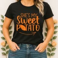 Couples She Is My Sweet Potato I Yam Women's T-Shirt thumb 2