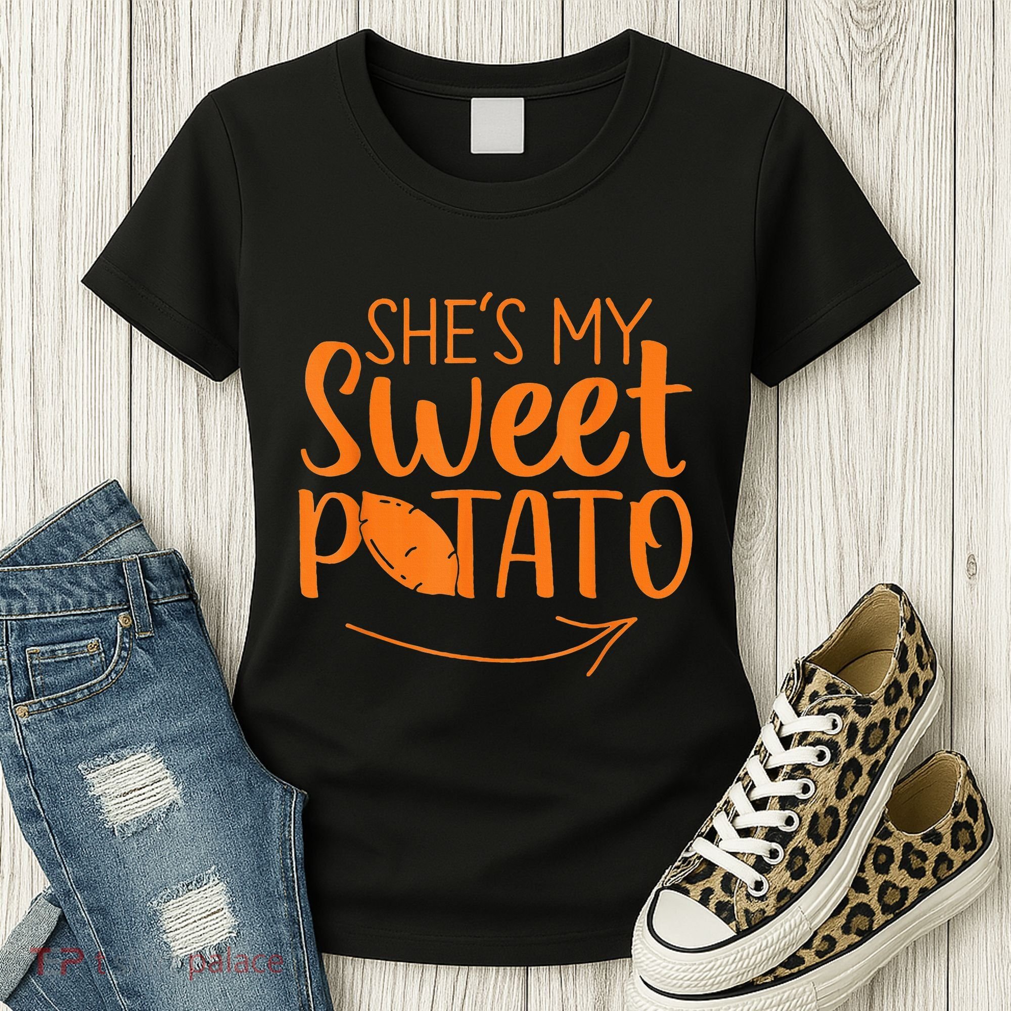 Couples She Is My Sweet Potato I Yam Women's T-Shirt