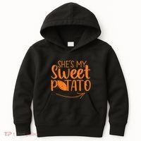 Couples She Is My Sweet Potato I Yam Kids Hoodie thumb 0