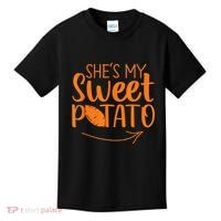 Couples She Is My Sweet Potato I Yam Kids T-Shirt thumb 0
