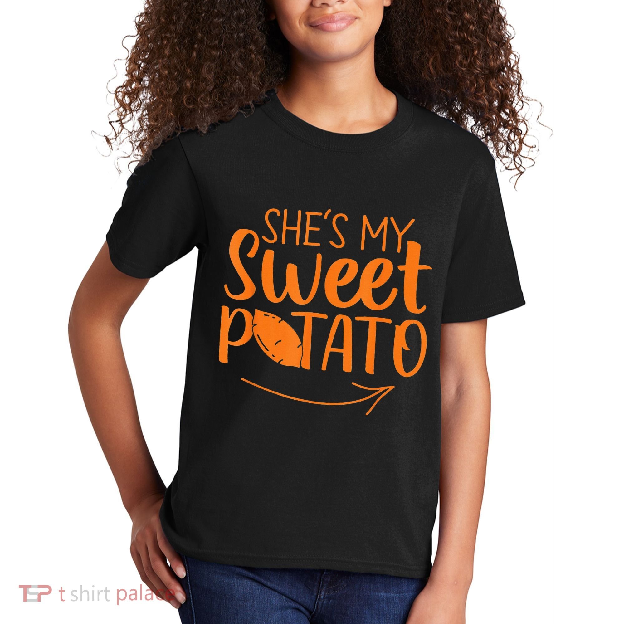 Couples She Is My Sweet Potato I Yam Kids T-Shirt
