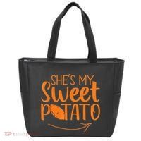 Couples She Is My Sweet Potato I Yam Tote Bag thumb 0