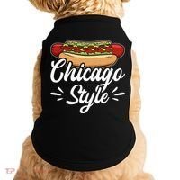Chicago Style Illinois Hot Dog Doggie Tank thumb 0