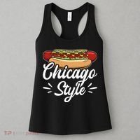 Chicago Style Illinois Hot Dog Women's Tank Top thumb 3