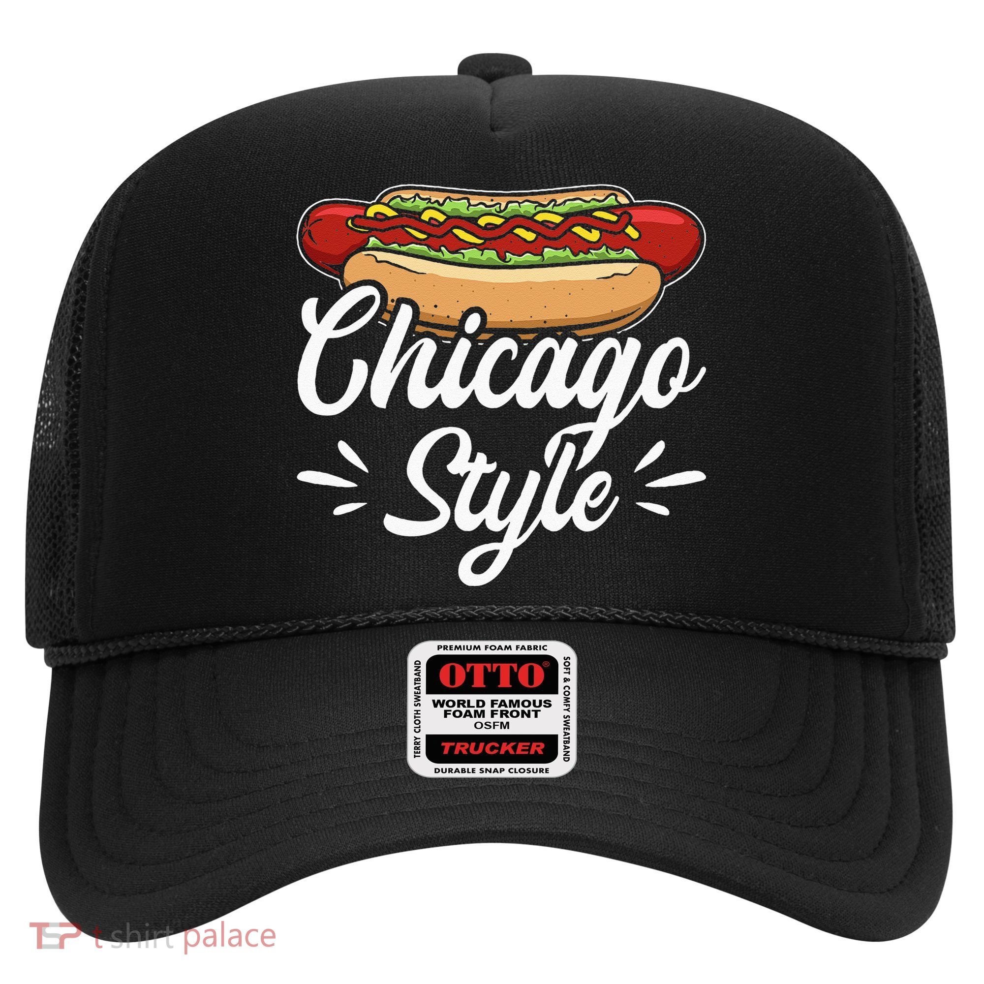 Chicago Style Illinois Hot Dog Hat