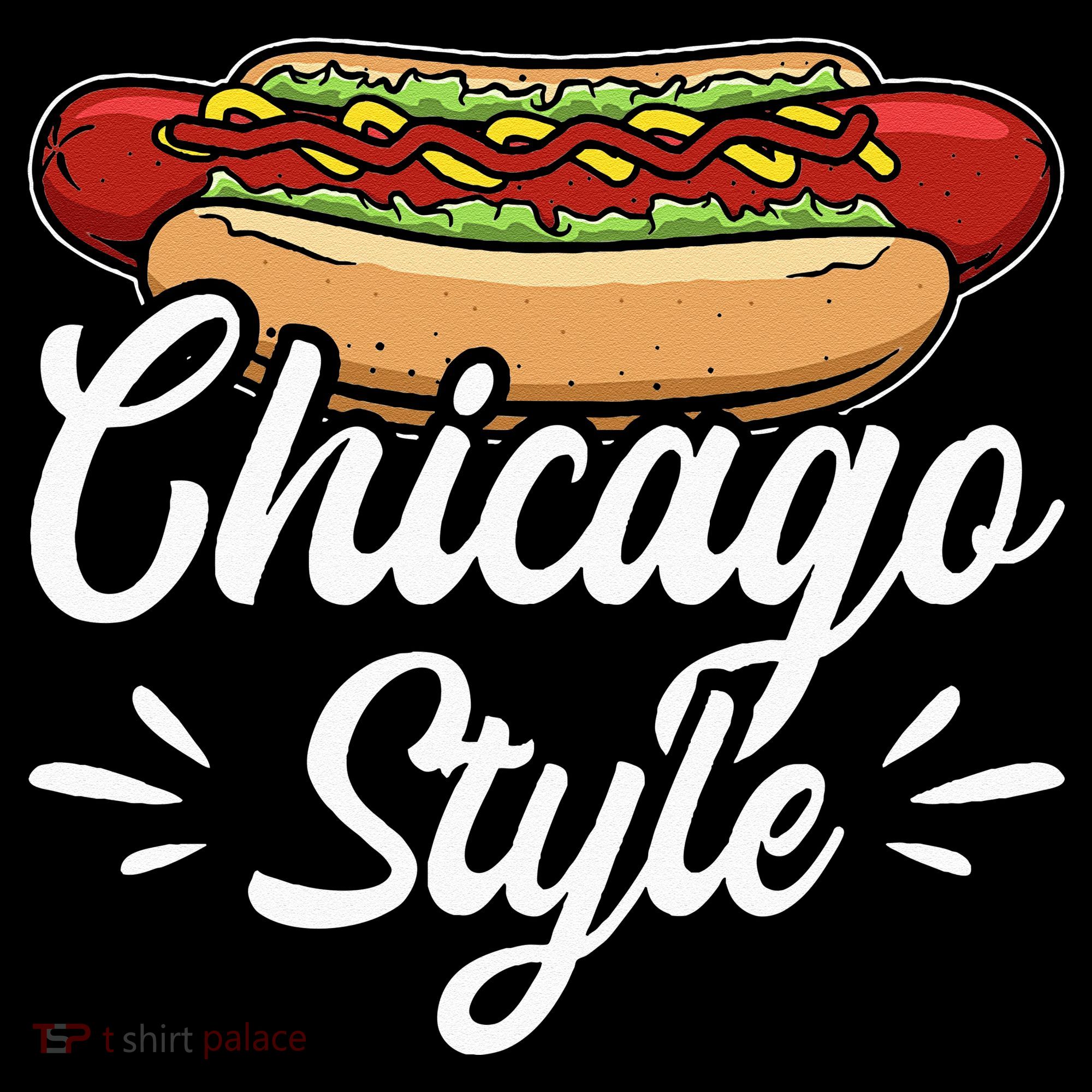 Chicago Style Illinois Hot Dog Toddler Hoodie