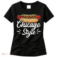 Chicago Style Illinois Hot Dog Women's T-Shirt thumb 0
