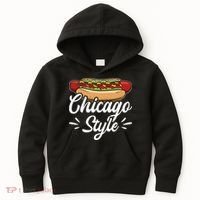 Chicago Style Illinois Hot Dog Kids Hoodie thumb 0
