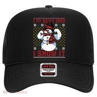 Christmas Snowman Im Sexy And I Snow It Mom Dad Hat thumb 0