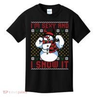 Christmas Snowman Im Sexy And I Snow It Mom Dad Kids T-Shirt thumb 0