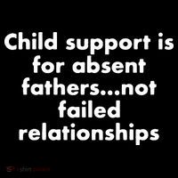 Child Support Is For Absent Fathers Not Failed Relationships Bucket Hat thumb 4