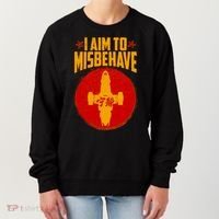 Cool Scifi I Aim To Misbehave Women's Sweatshirt thumb 0