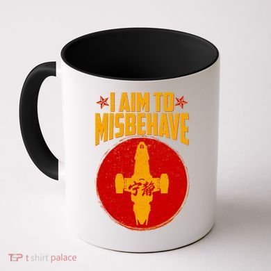 Cool Scifi I Aim To Misbehave Coffee Mug