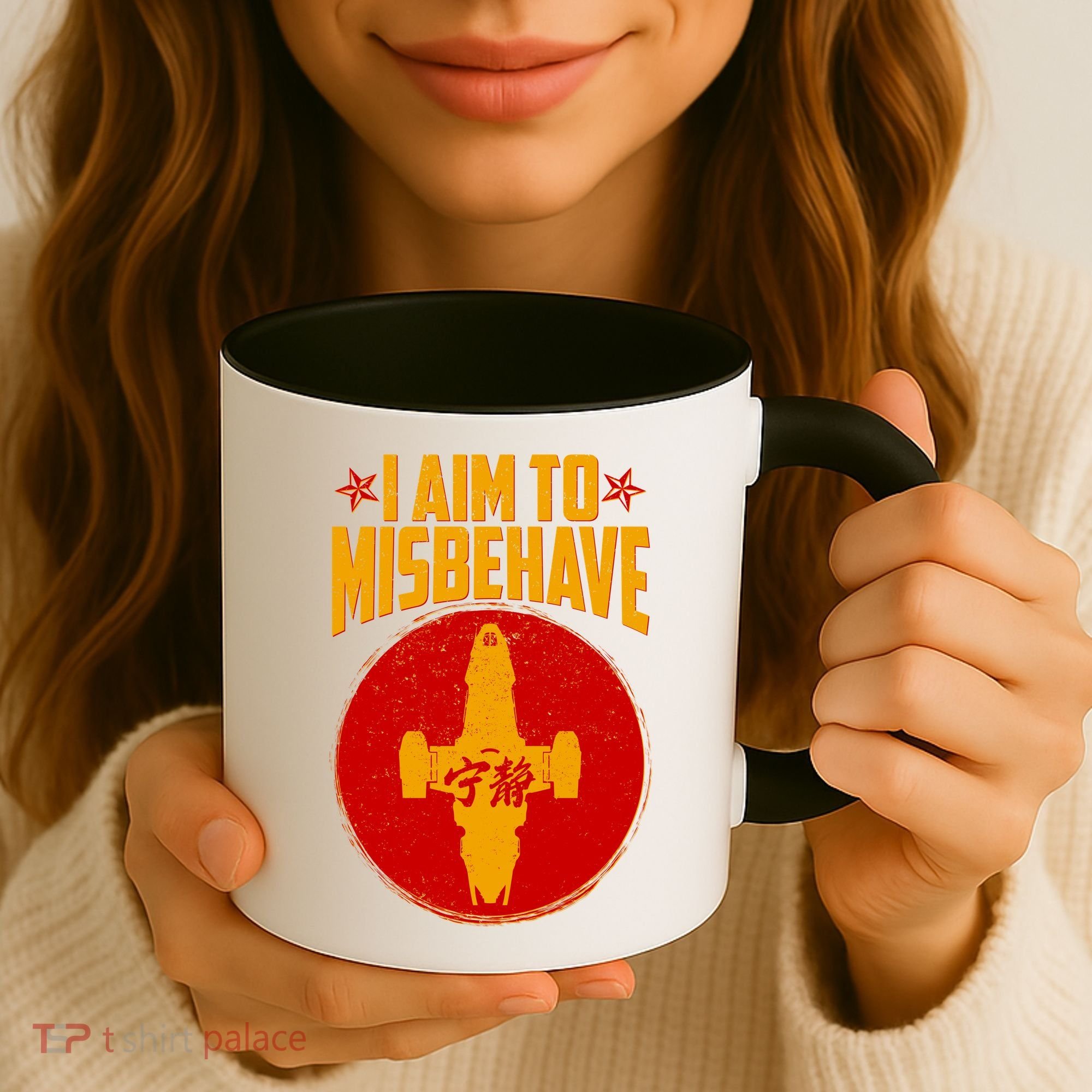 Cool Scifi I Aim To Misbehave Coffee Mug