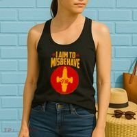 Cool Scifi I Aim To Misbehave Women's Tank Top thumb 2