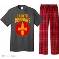 Cool Scifi I Aim To Misbehave Pajama Set thumb 0