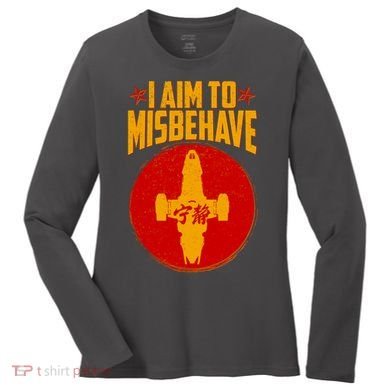 Cool Scifi I Aim To Misbehave Women's Long Sleeve Shirt