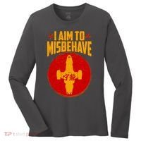 Cool Scifi I Aim To Misbehave Women's Long Sleeve Shirt thumb 0