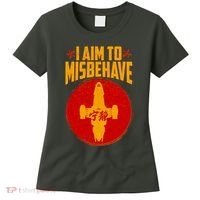Cool Scifi I Aim To Misbehave Women's T-Shirt thumb 0