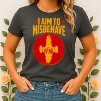 Cool Scifi I Aim To Misbehave Women's T-Shirt thumb 2