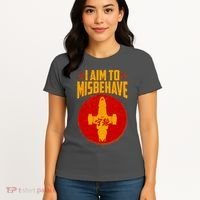 Cool Scifi I Aim To Misbehave Women's T-Shirt thumb 4