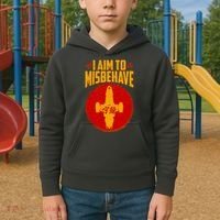 Cool Scifi I Aim To Misbehave Kids Hoodie thumb 2